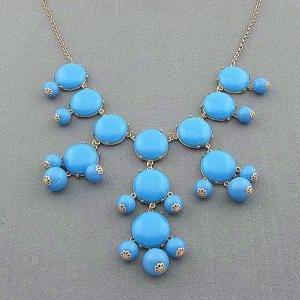 Handmade Bubble Necklace - Bib Neck..